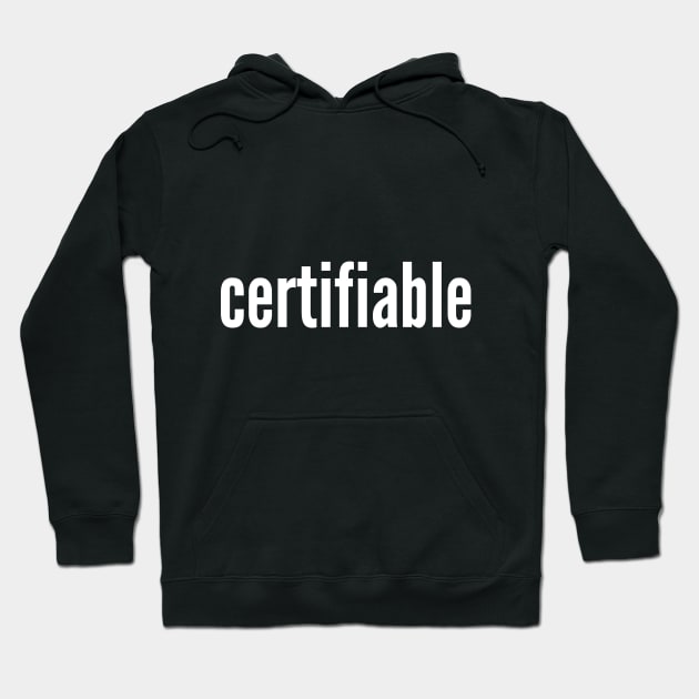 Certifiable Hoodie by Jaffe World